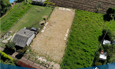 Vendo Lote de 507mts en Tabio Rio Frio Occidental