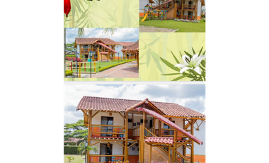 SE VENDE ESPECTACULAR CLUB HOTEL EN LA TEBAIDA, QUINDIO.