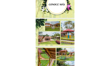 SE VENDE ESPECTACULAR CLUB HOTEL EN LA TEBAIDA, QUINDIO.