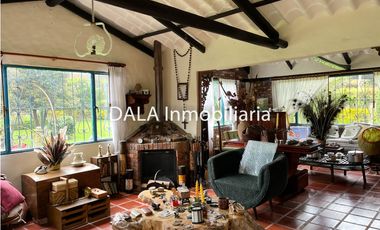 SE VENDE CASA CAMPESTRE EN LA VD FAGUA, INMOBILIARIAS CHA