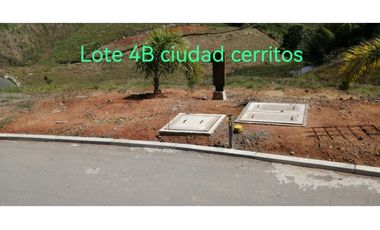 Se vende Lote 4B Condominio Buho Ciudad Cerritos- Reserva Natural