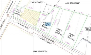Venta Lotes Cogüa uso urbano desde 200 mtrs² hasta 600 mtrs²