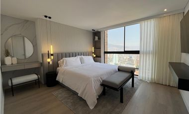 Amoblado Espectacular Apartamento de lujo Poblado - Medellín.