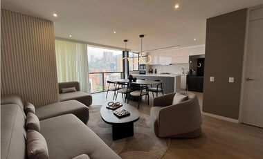 Amoblado Espectacular Apartamento de lujo Poblado - Medellín.