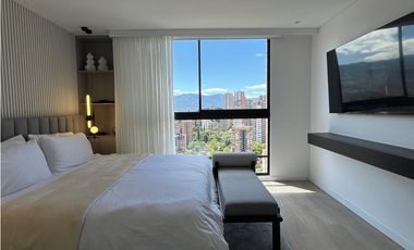 Amoblado Espectacular Apartamento de lujo Poblado - Medellín.