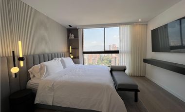 Amoblado Espectacular Apartamento de lujo Poblado - Medellín.