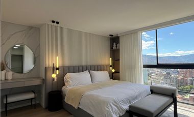 Amoblado Espectacular Apartamento de lujo Poblado - Medellín.