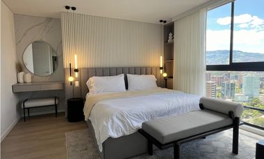 Amoblado Espectacular Apartamento de lujo Poblado - Medellín.