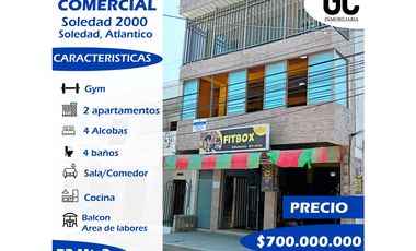 Se vende Propiedad comercial - soledad 2000 (Soledad)