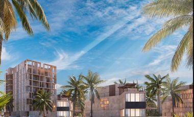 Villa en venta en la playa frente al mar con 3 recamaras en Telchac