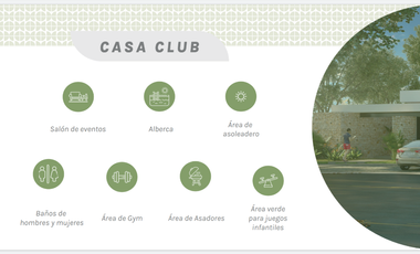 Casa en venta en Mérida, Privada  Moravia en Temozón Norte