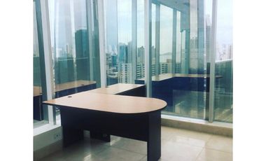 Espectacular oficina con vista panorámica en F&F Tower