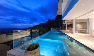 Stunning 3 Bedroom + Studio Sea View Villa in Peaceful South Samui