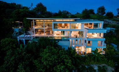 Stunning 3 Bedroom + Studio Sea View Villa in Peaceful South Samui