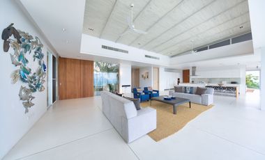 Stunning 3 Bedroom + Studio Sea View Villa in Peaceful South Samui