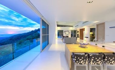 Stunning 3 Bedroom + Studio Sea View Villa in Peaceful South Samui