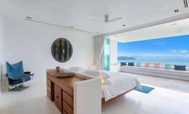Stunning 3 Bedroom + Studio Sea View Villa in Peaceful South Samui