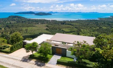 Stunning 3 Bedroom + Studio Sea View Villa in Peaceful South Samui