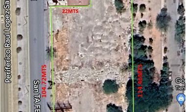 Se Renta Terreno en Sierra mojada, Valle Verde Torreón
