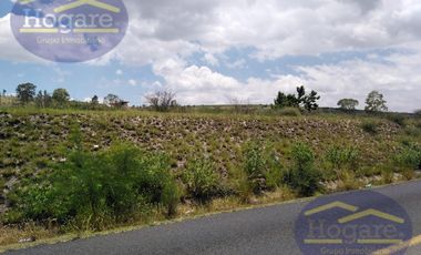 Terreno en venta sobre carretera a Puentecillas y Cuevas Ex Hacienda 