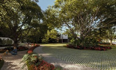 Venta Terreno / Lote residencial en privada TRIBANNA, Conkal Merida