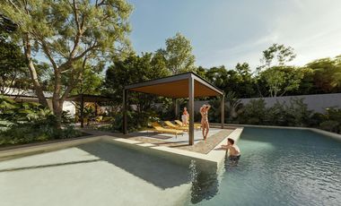 Venta Terreno / Lote residencial en privada TRIBANNA, Conkal Merida