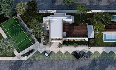 Venta Terreno / Lote residencial en privada TRIBANNA, Conkal Merida