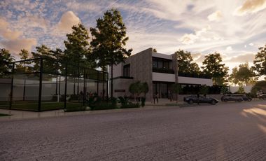 Venta Terreno / Lote residencial en privada TRIBANNA, Conkal Merida