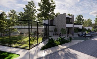 Venta Terreno / Lote residencial en privada TRIBANNA, Conkal Merida