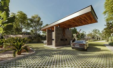 Venta Terreno / Lote residencial en privada TRIBANNA, Conkal Merida