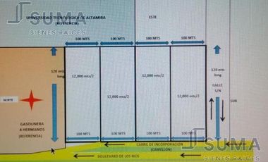 Terreno en esquina en Venta en  Boulevard de Los Rios, Altamira Tamaulipas