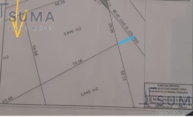 Terreno en Venta en Corredor Urbano Luis Donaldo Colosio, Madero Tamaulipas.