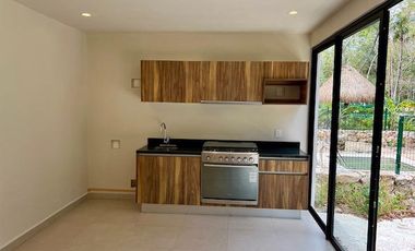 CASA EN VENTA  DE 2 HABITACIONES EN TULUM LB 151