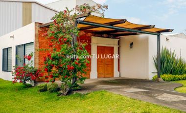 Casa de una planta en renta o venta atrás del Cristo, Atlixco, Puebla