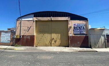 Bodega comercial en renta en San Pedro Cholula