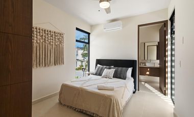 CASA EN VENTA DE 2 HABITACIONES EN TULUM QROO. LB 243