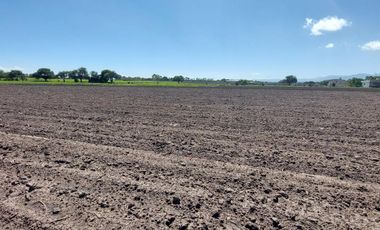 Venta 7 hectáreas planas a 10 min del Paraque Industrial Opción y 30 del Parque Ind. Querétaro