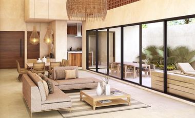 CASA EN VENTA DE 4 HABITACIONES EN PLAYA DEL CARMEN CIUDAD MAYAKOBA LB 216