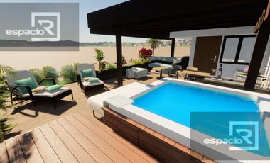 CASA EN VENTA EN ZONA DEL REJÓN CON ROOF GARDEN  EN FRACCIONAMIENTO PRIVADO