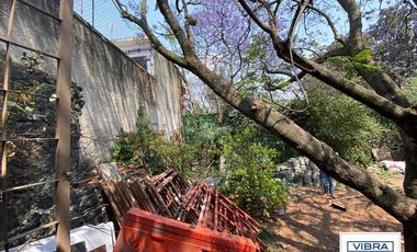 Terreno en esquina (486 m2), a la venta en Pedregal de San Nicolás, Tlalpan.
