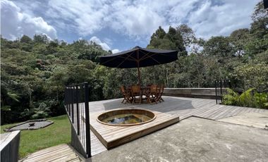 HERMOSO LOTE CON BOSQUE Y CABAÑA | ENVIGADO | EL ESCOBERO
