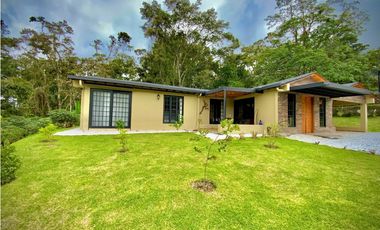 Venta Casa Campestre para Estrenar Parcelacion lote 100% Plano La Ceja