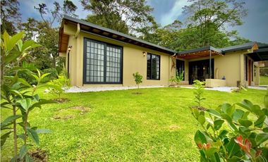 Venta Casa Campestre para Estrenar Parcelacion lote 100% Plano La Ceja