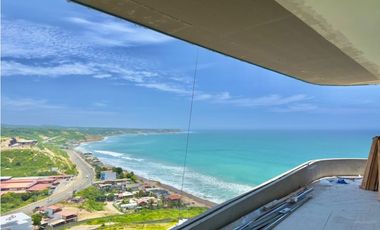 PENTHOUSE DE LUJO FRENTE AL MAR, TORRES ELIT MANTA, CIUDAD DEL MAR