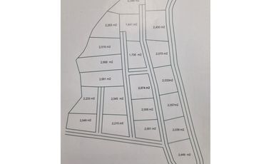 SE VENDEN LOTES DE 2000 MT2 EN CHORRERA (PD)