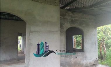 VENDO CASA EN LOTE DE 600M2 CERCA A LA FRONTERA