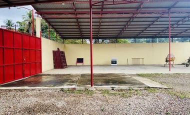 NAVE EN VENTA CON PATIO DE MANIOBRAS-OFICINA-BODEGA - TEAPA TABASCO