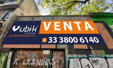 TERRENO EN AVENIDA HIDALDO COLONIA AMERICANA ZONA CENTRO GUADALAJARA