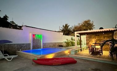 Casa en Chicxulub Puerto de un piso y a dos calles de la playa