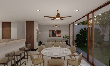 VILLA EN VENTA EN LA PLAYA DE CHUBURNA, MERIDA, YUCATAN